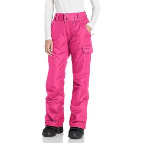 Arctix Women's Snow Sports Insulated Cargo Pants, Rose, X-Large Tall