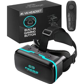 سماعة الواقع الافتراضي للهواتف - لمشاهدة فيديوهات الواقع الافتراضي ثلاثية الأبعاد - موديل-10 in Kuwait