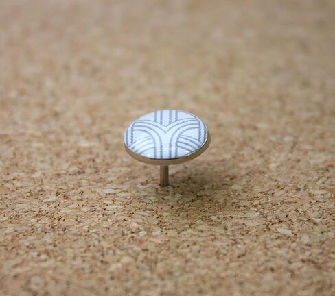 U Brands Fashion Steel Push Pins, Black White and Gray Fashion Colors, 20-Count in Saudi Arabia