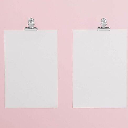 50 حزمة من مشابك دبابيس الدفع، مشابك شديدة التحمل مع دبابيس لألواح الفلين ولوحات الإعلانات وجدران الحجرة للمكاتب والمدرسة والمنزل ولا توجد ثقوب للورق (فضي) in Kuwait