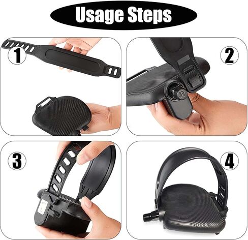 أحزمة دواسة الدراجة الرياضية، زوج واحد من حزام الدواسة العالمي بطول قابل للتعديل، أجزاء دراجة مطاطية مضادة للانزلاق للدورة الثابتة في المنزل أو صالة الألعاب الرياضية in Kuwait