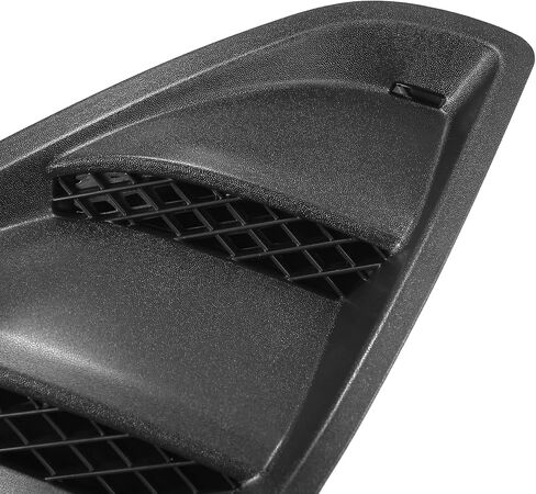 X AUTOHAUX Pair Hood Side Air Vent Cover Bezels Trim Matte Black for Jeep Wrangler JK 10th Anniversary Edition in Saudi Arabia