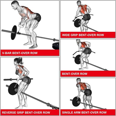 ملحقات WADEO Barbell Landmine، ملحقات صف T مع دوران 360 درجة لقضبان أولمبية مقاس 2 بوصة، معدات تمارين الألغام الأرضية لتمارين الظهر وتدريبات القوة in Saudi Arabia