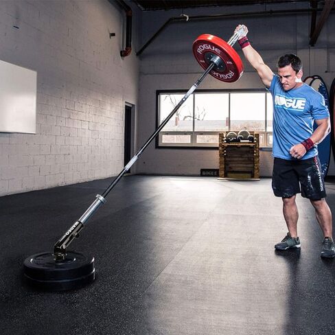 ملحقات WADEO Barbell Landmine، ملحقات صف T مع دوران 360 درجة لقضبان أولمبية مقاس 2 بوصة، معدات تمارين الألغام الأرضية لتمارين الظهر وتدريبات القوة in Kuwait