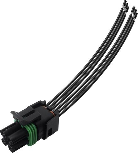 موصل صمام التحكم في الهواء الخامل من HiSport 4 دبوس 4 اتجاهات 18AWG متوافق مع كرايسلر ودودج وجيب وبليموث in Kuwait
