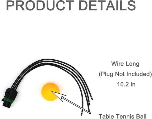 موصل صمام التحكم في الهواء الخامل من HiSport 4 دبوس 4 اتجاهات 18AWG متوافق مع كرايسلر ودودج وجيب وبليموث in Kuwait