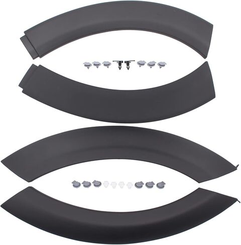 XtremeAmazing 4Pcs Front Wheel Arch Fender Flares Hood Trim for Cooper S R50 R52 R53 2002-2008 in Saudi Arabia