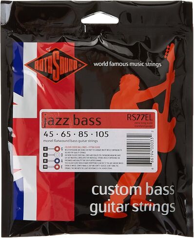 Rotosound RS77M Monel Flatwound Bass Guitar Strings (40 50 75 90) in Saudi Arabia