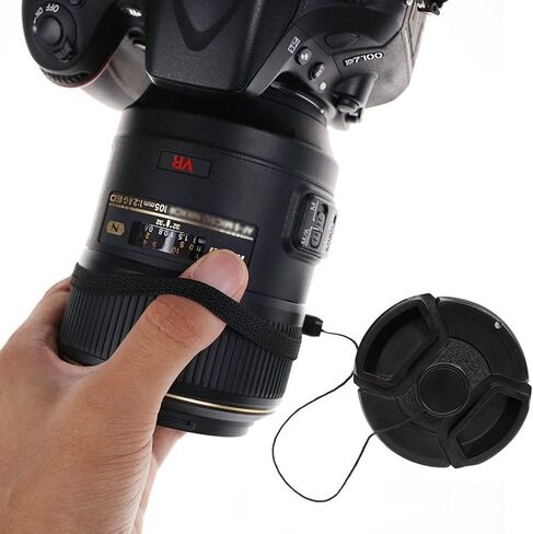 2 حزمة غطاء عدسة مركزي 67 ملم لنيكون كانون سوني متوافق مع كاميرات Canon Rebel T6i T6 T5i T5 T4i T3i T3 T2i، EOS 700D 650D 600D 550D 70D 60D 7D DSLR مع عدسات EF-S مقاس 18-135 مم هي عدسات STM in Saudi Arabia