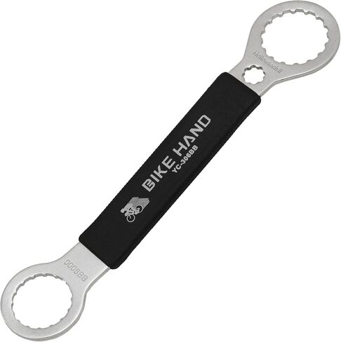 BIKE HAND Bicycle Bottom Bracket Tool - Compatible with Shimano Hollowtech II/BB9000, BBR60, M8000, Sram Dub, Truvativ GXP, FSA Mega EVO or Campagnolo Ultra-Torque in Kuwait