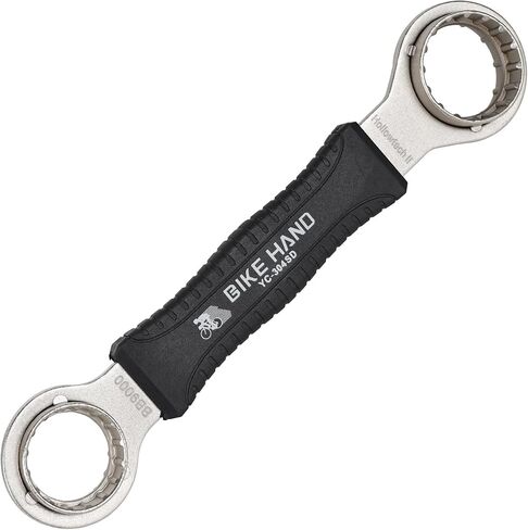 BIKE HAND Bicycle Bottom Bracket Tool - Compatible with Shimano Hollowtech II/BB9000, BBR60, M8000, Sram Dub, Truvativ GXP, FSA Mega EVO or Campagnolo Ultra-Torque in Kuwait