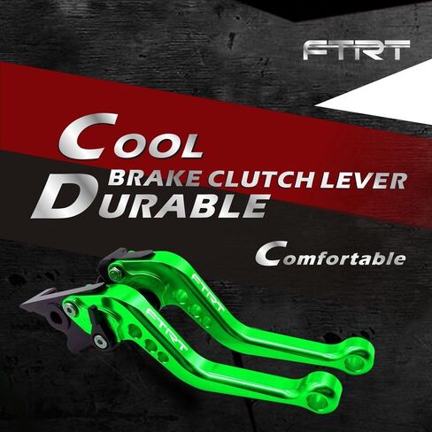 أذرع قابض فرامل قصيرة متوافقة مع ZX600 Ninja ZX-6R ZX6R ZX636 07-17/ ZX1000 Ninja ZX-10R ZX10R 06-15/ Z1000SX Ninja 1000 11-16/ Z1000 2007-2016/ Z750R 11-12: أسود in Saudi Arabia