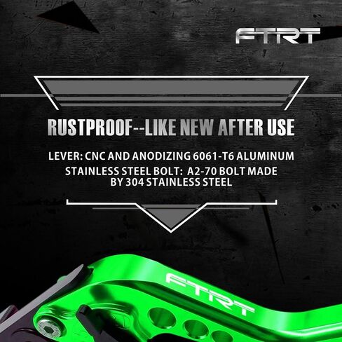 أذرع قابض فرامل قصيرة متوافقة مع ZX600 Ninja ZX-6R ZX6R ZX636 07-17/ ZX1000 Ninja ZX-10R ZX10R 06-15/ Z1000SX Ninja 1000 11-16/ Z1000 2007-2016/ Z750R 11-12: أسود in Saudi Arabia