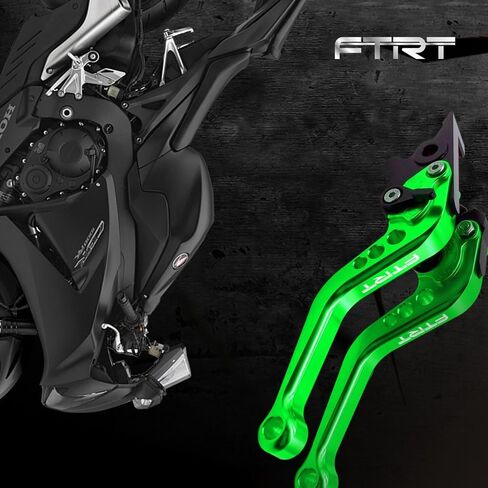 أذرع قابض فرامل قصيرة متوافقة مع ZX600 Ninja ZX-6R ZX6R ZX636 07-17/ ZX1000 Ninja ZX-10R ZX10R 06-15/ Z1000SX Ninja 1000 11-16/ Z1000 2007-2016/ Z750R 11-12: أسود in Saudi Arabia