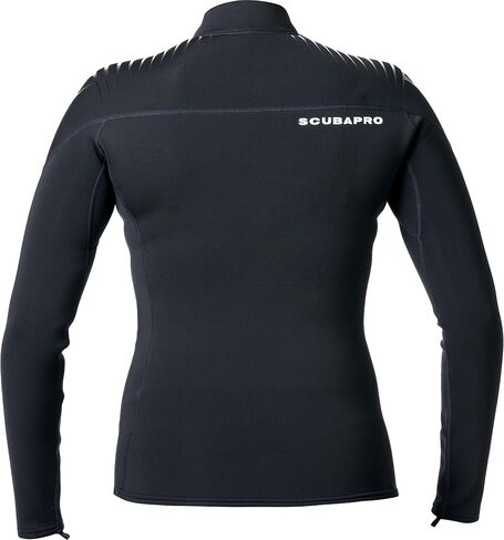 SCUBAPRO Women's Definition Top, Long Sleeve Wetsuit, 1mm (XL, Black) in Saudi Arabia
