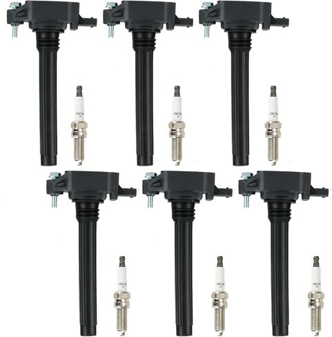 Ignition Coil Pack for Chrysler 200 11-17, 300 11-20, Town & Country 11-16, Dodge Avenger 11-14, Charger 11-20, Durango 11-15, for Jeep Cherokee 14-20, Grand Cherokee 11-15 UF648 C1791 6 Pcs in Saudi Arabia