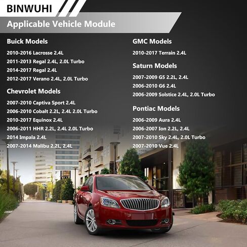 4 قطع حزمة ملف الإشعال UF491 متوافقة مع Chevy، Buick، GMC، Pontiac، Saturn 2.4L، 2.2L، 2.0L Turbo، Malibu، HHR، Cobalt، Equinox، Terrain، G6 يستبدل OE# D522C، 12638824، 12578224 in Kuwait