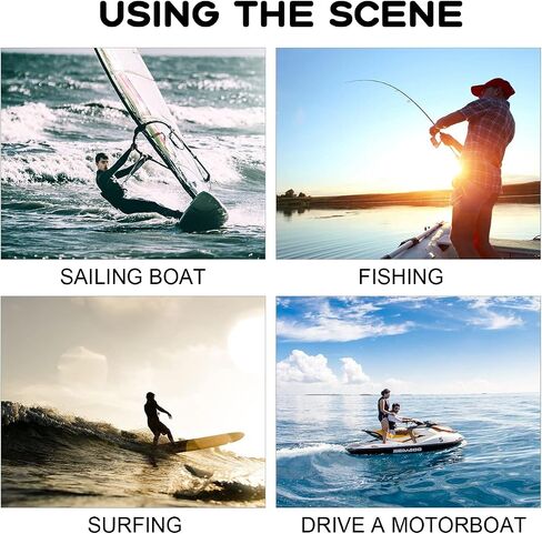 Floating Sunglasses, Polarized Sunglasses for Men Women, Anti-Seawater Coating Sunglasses For Sea Fishing, Surfing in Saudi Arabia