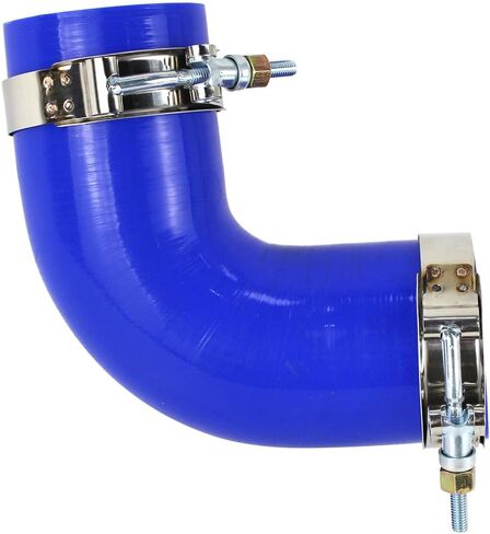 خرطوم الكوع من مطاط السيليكون 90 درجة مع المشابك المتوافقة مع Paccar Kenworth Peterbilt يستبدل F04-6006 F046006 in Saudi Arabia