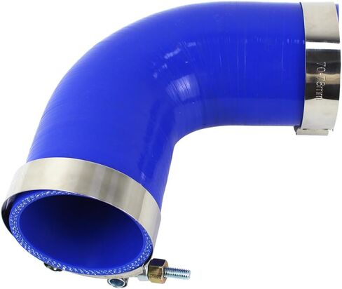 خرطوم الكوع من مطاط السيليكون 90 درجة مع المشابك المتوافقة مع Paccar Kenworth Peterbilt يستبدل F04-6006 F046006 in Saudi Arabia