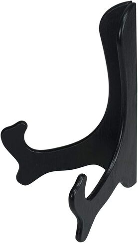 Art Living Black 5 Inch Wood-Like Easels Plate Stand Holder Display Stands Picture Frame Stand-Set of 4 in Kuwait