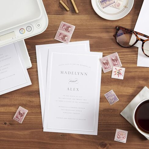 Gartner Studios 61007 Invitation Kit, Ivory in Saudi Arabia