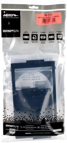 Metra 95-3106 Double DIN Installation Dash Kit for Most 2000-2005 Saturn Vehicles in Saudi Arabia