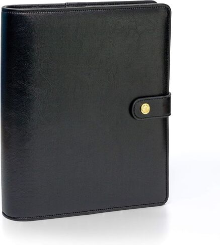 Pukka Pad, Carpe Diem, Work, Goal, Planner with Weekly, Monthly, Undated Inserts, A5 8 X 9.5 X 1.6 Inches, Black in Saudi Arabia