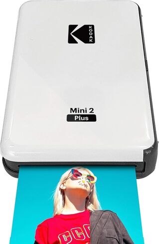 Kodak Elite Portable Wireless Photo Printer (2022 Model) Prints Smart APP, Compatible with iOS, Android, and Bluetooth Devices in Saudi Arabia