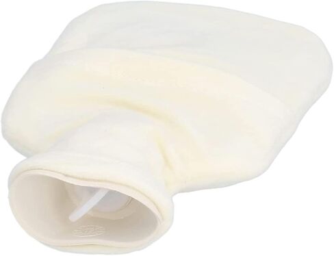 زجاجة مياه ساخنة كرتونية محمولة، حقيبة مياه ساخنة صغيرة 350 مل * قطعتين من المطاط الطبيعي السميك القابل للغسل، زجاجة ضغط دافئة جيدة (يونيكورن أزرق + فلامينجو وردي)، هدية للنساء والفتيات. in Kuwait