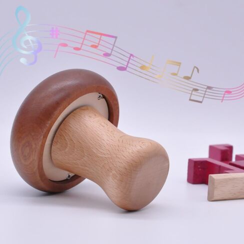 صندوق الموسيقى البلوط - صندوق الموسيقى الخشبي المصنوع يدويًا من خشب الجوز والزان للأولاد، هدية لعيد ميلاد الأم، صناديق الموسيقى المصنوعة يدويًا للنساء، صناديق الموسيقى المصنوعة يدويًا in Kuwait