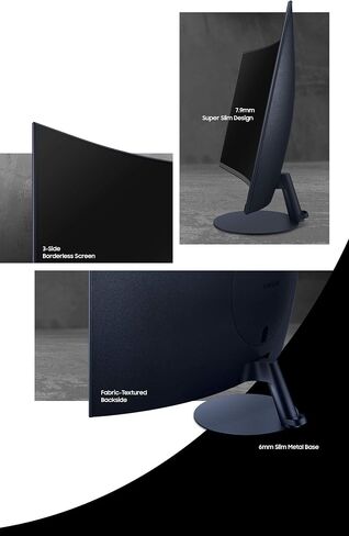 Samsung 27-Inch S39C Series FHD Curved Gaming Monitor, 75Hz, AMD FreeSync in Saudi Arabia