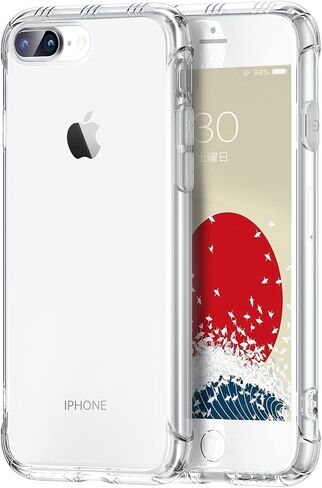 حافظة iPhone 15 HD Clear · حماية MIL · 『 وسائد هوائية مقاومة للصدمات 』『 رنين مكبر الصوت 』〔 واقي الشاشة والعدسة 〕〔 مضاد للانزلاق 〕〔 فتحة الحزام 〕 · غطاء سيليكون مضاد للأصفر ممتص للصدمات قوي in Kuwait