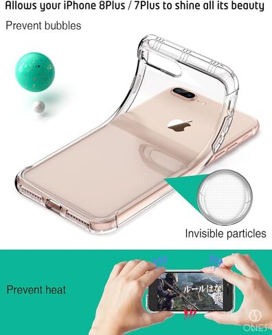 حافظة iPhone 15 HD Clear · حماية MIL · 『 وسائد هوائية مقاومة للصدمات 』『 رنين مكبر الصوت 』〔 واقي الشاشة والعدسة 〕〔 مضاد للانزلاق 〕〔 فتحة الحزام 〕 · غطاء سيليكون مضاد للأصفر ممتص للصدمات قوي in Kuwait