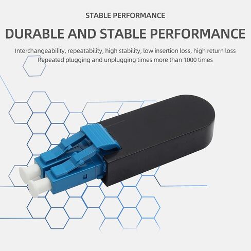 LC/UPC Fiber Optic Circuitors Connector SM & MM Fiber Optic Loopback Adapter LC Interface Signal Loop Connector (LC/UPC SM-9/125) in Saudi Arabia
