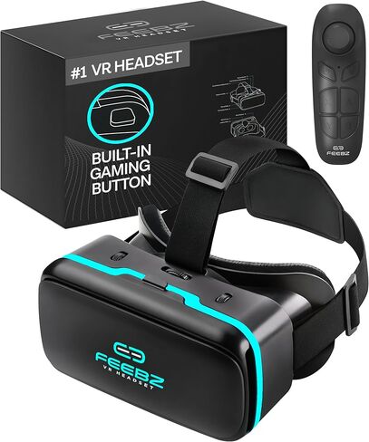 سماعة الواقع الافتراضي للهواتف - لمشاهدة فيديوهات الواقع الافتراضي ثلاثية الأبعاد - موديل-10 in Kuwait