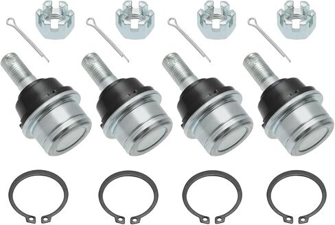 Upper & Lower Ball Joint Kit for Honda FourTrax 300 Foreman 400 TRX300 TRX400 4Pcs OEM# 51355-HP5-601 51355-HC5-004 51355-HM5-931 in Saudi Arabia