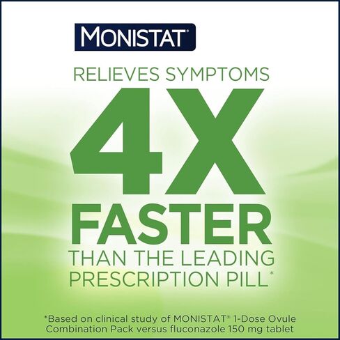 كريم مونيستات 3، علاج لمدة 3 أيام للنساء: 1 × أداة تطبيق قابلة لإعادة الاستخدام و1 × حزمة كريم خارجي مضاد للحكة 25 جم (عبوة من قطعتين) in Kuwait