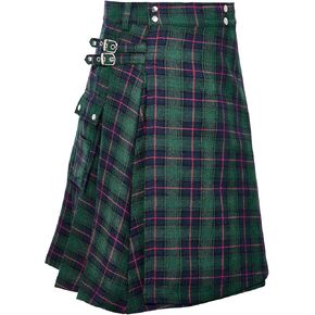 رجال كيلتس الاسكتلندي للرجال للرجال ترتان التارتان كيلت فائدة Kilts الاسكتلندية التقليدية تنورة طرطان طرطان