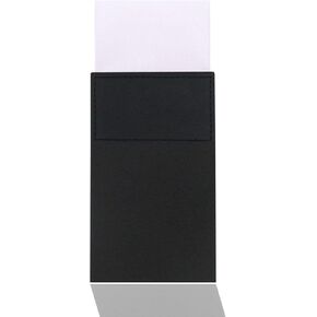 White Pocket Squares for Men Prefolded Mens Handkerchief on Cardboard, Suit Handkerchief for Jacket Tuxedo Shirt