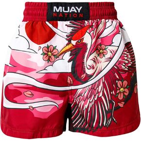ملاكمة MMA Muay Thai Shorts للأطفال الشباب (3-12 سنة) فتيات الفتيان