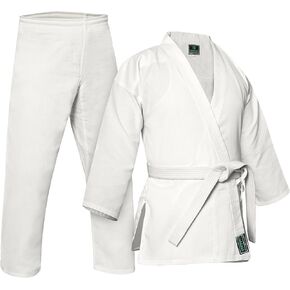 Karate Uniform for Kids & Adults Lightweight Student Karate Gi Martial Arts Uniform with Belt