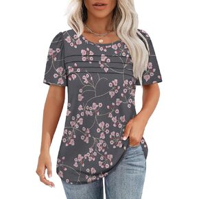 OFEEFAN WOMENS T ROMES SLEEVE TOPS TOPS DANDY DARDAY SUMPLE SUMMEN