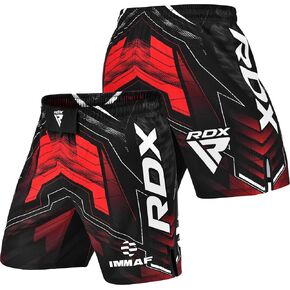 RDX IMMAF Approved MMA Shorts, Side Slits Design Suitable for MMA Boxing, Muay Thai, Kickboxing Gym Workout
