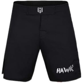 Hawk Sports Athletic Shorts للرجال والنساء ، لا شورت GI MMA للملاكمة ، Kickboxing ، Jiu Jitsu ، Muay Thai ، والمصارعة.
