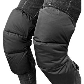 1 Pair Winter Cycling Knee Pads Fleece Lined Knee Warmers Cold-Proof Skiing Knee Wraps Adjustable Outdoor Knee Braces Unisex Waterproof Thickened Knee Warmers for Extreme Cold in Saudi Arabia