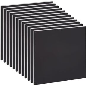OLYCRAFT 12Pcs White Foam Board 11.8x7.9 Inch Foam Core Board for Crafts 5mm Thick White Core Mat PVC Foam Board Sheets Mat Boards Poster Boards for Crafts Framing Art Display Presentation
