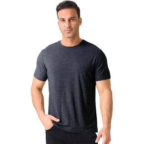 Merino Protect 100 ٪ Merino Wool T chirts for Men Resistance Base Base Base Thirt T-Shirt t-shirt super in Kuwait