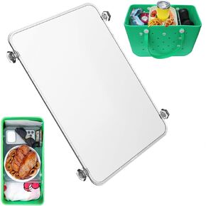 Divider Tray for Bogg Bag Accessories for Bogg Bags X Large Original Beach Bag Accessories Organizing Bags and Divide Space Transparent 2PCS