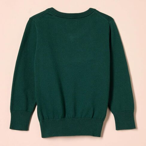 Amazon Essentials Unisex Kids and Toddlers' Uniform Cotton V-Neck Sweater in Saudi Arabia